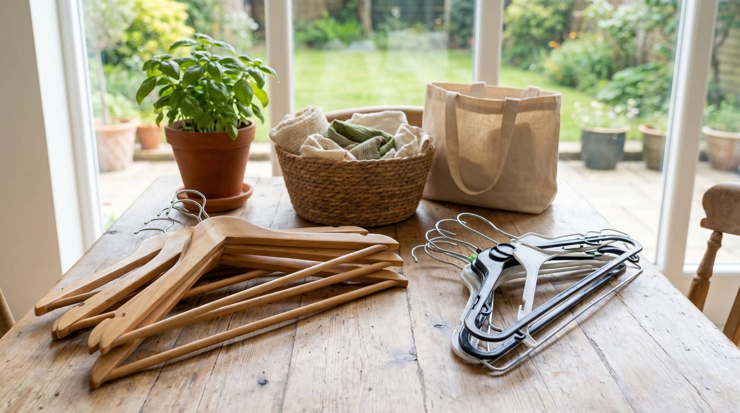 Sind kleiderbügel aus holz besser für die umwelt?