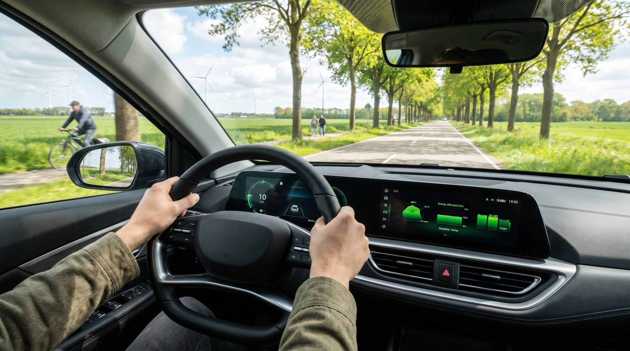 Wie fahren sie umweltbewusst